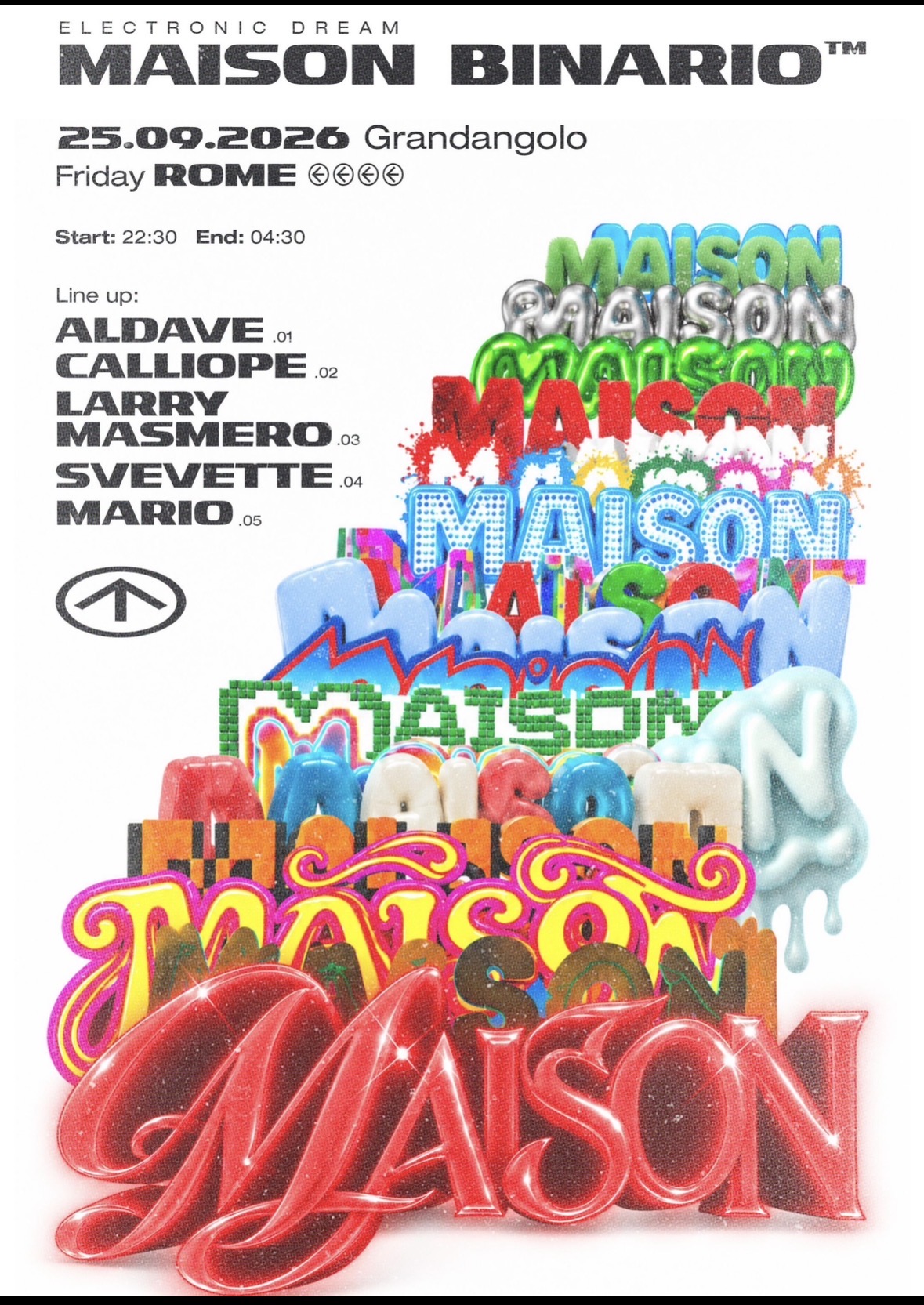 MAISON BINARIO 'SEPTEMBER FEVER'