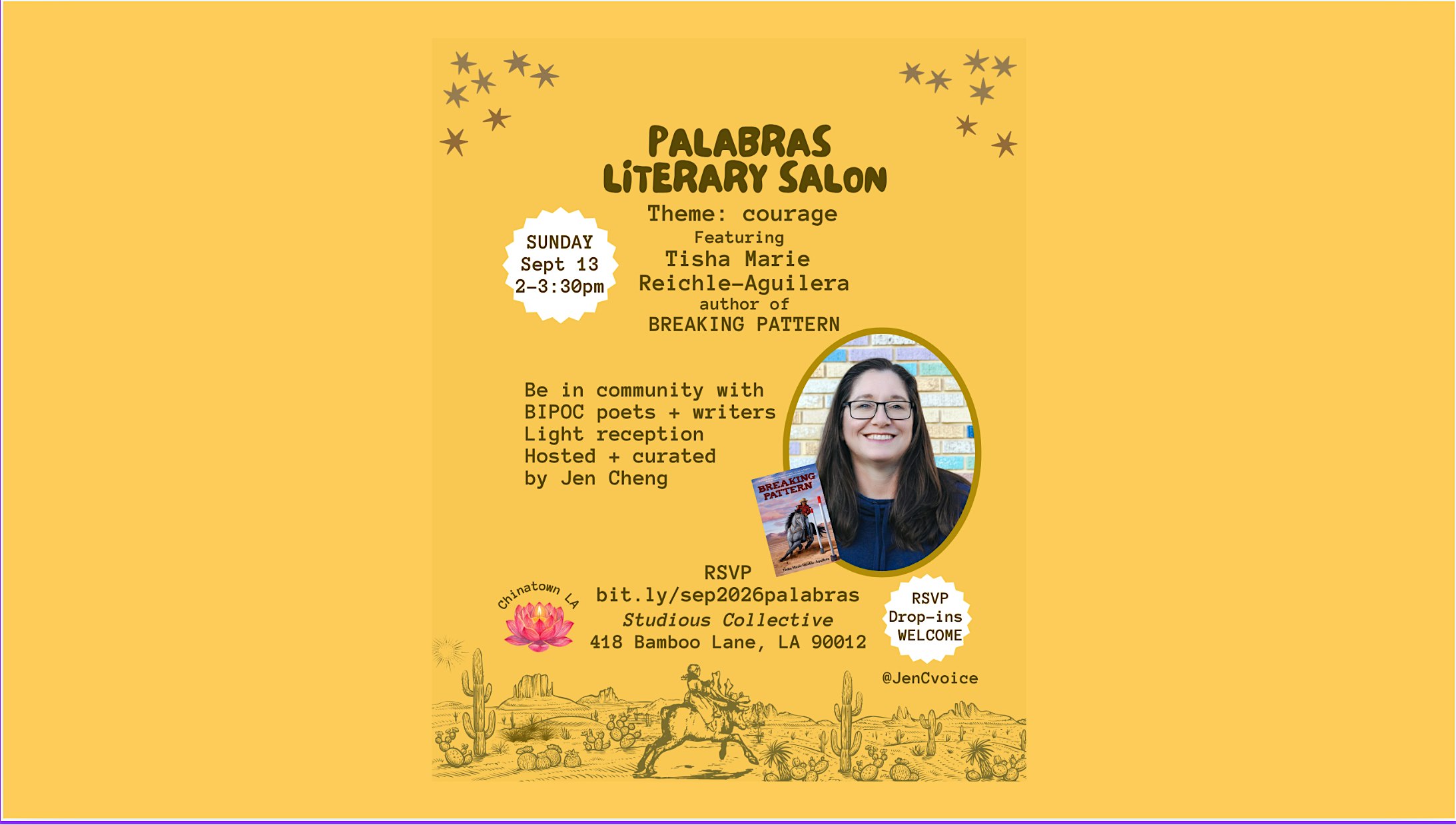 Palabras Literary Salon (Sept 2026 edition)