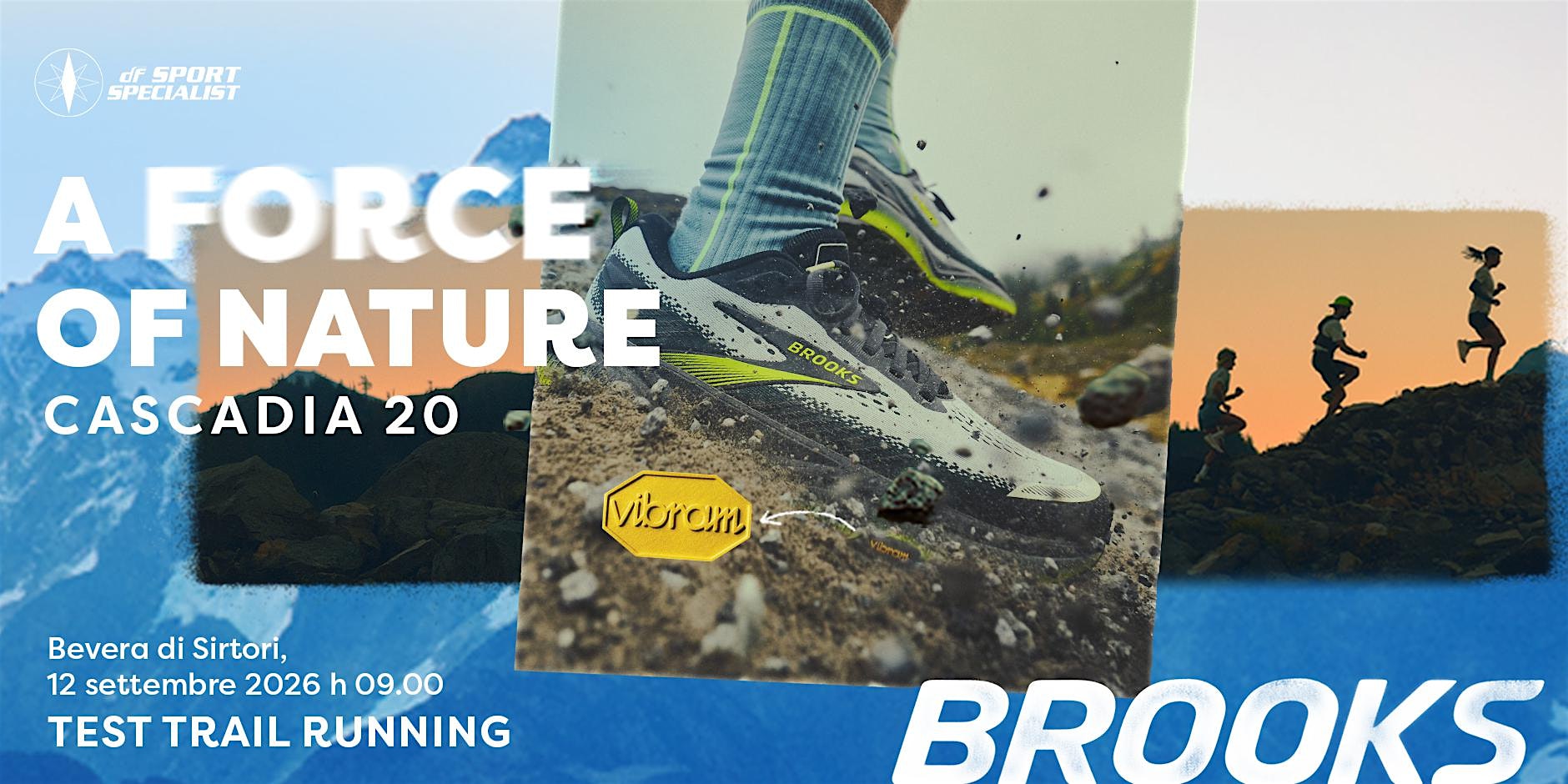 DF x Brooks - Test Trail Running
