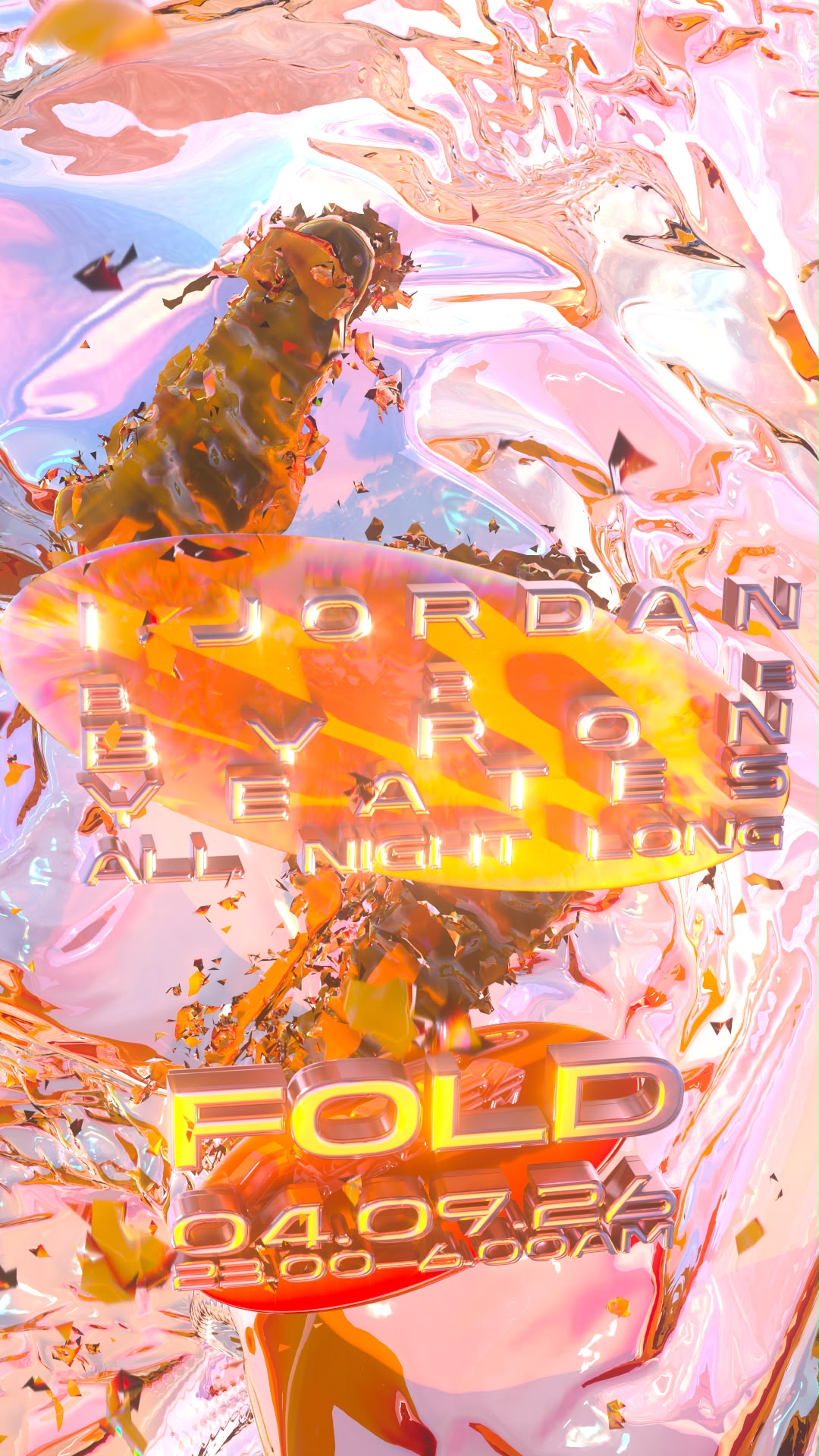 [CANCELLED] I. JORDAN b2b Byron Yeates - All Night Long (FOLD Steam Room)