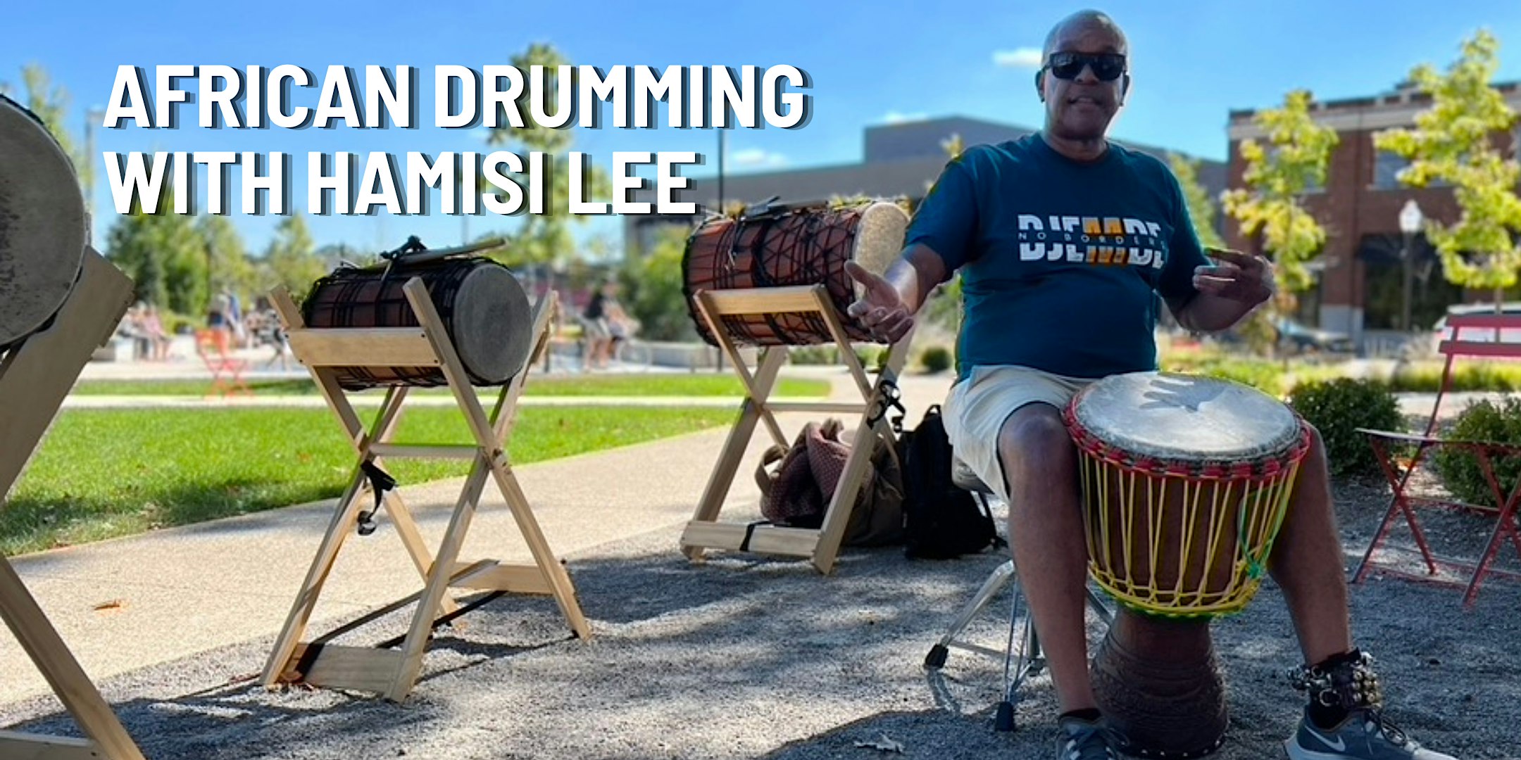 Learn Traditional African Drumming with Hamisi Lee
