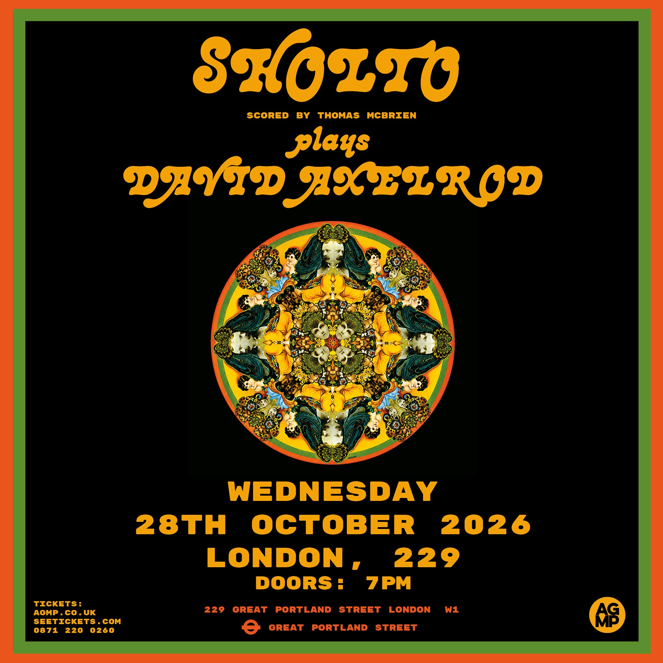 Sholto plays David Axelrod
