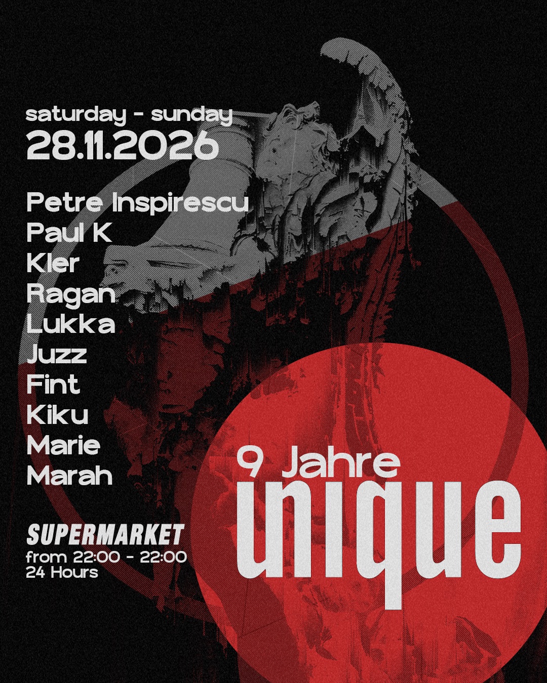 9 Jahre Unique - 24 hours rave