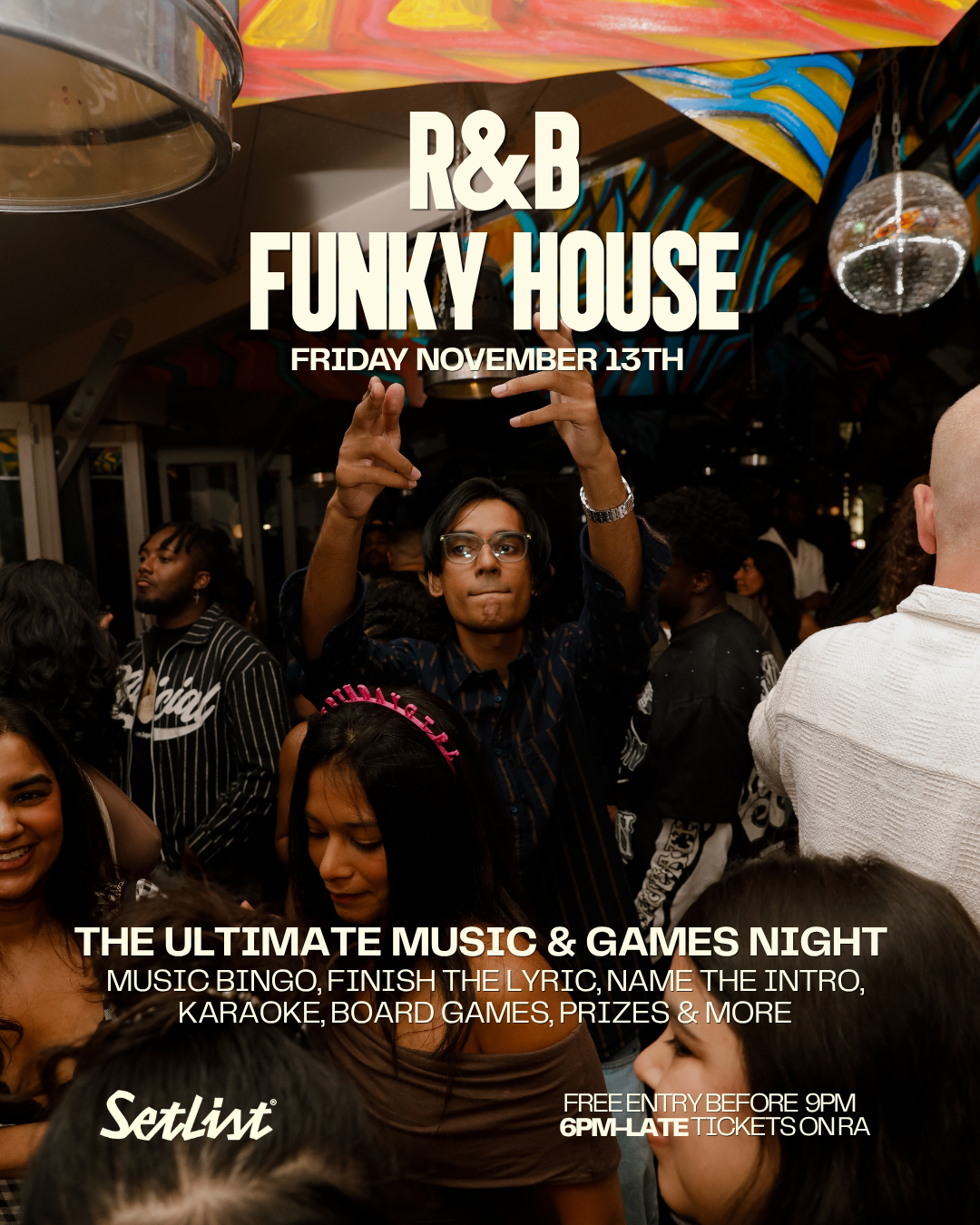 R&B and FUNKY HOUSE NIGHT