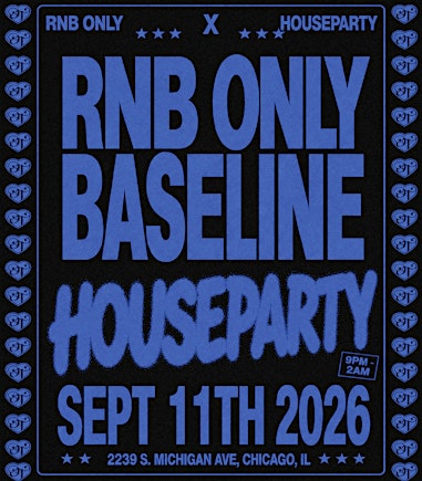 HouseParty: R&B Only Chicago