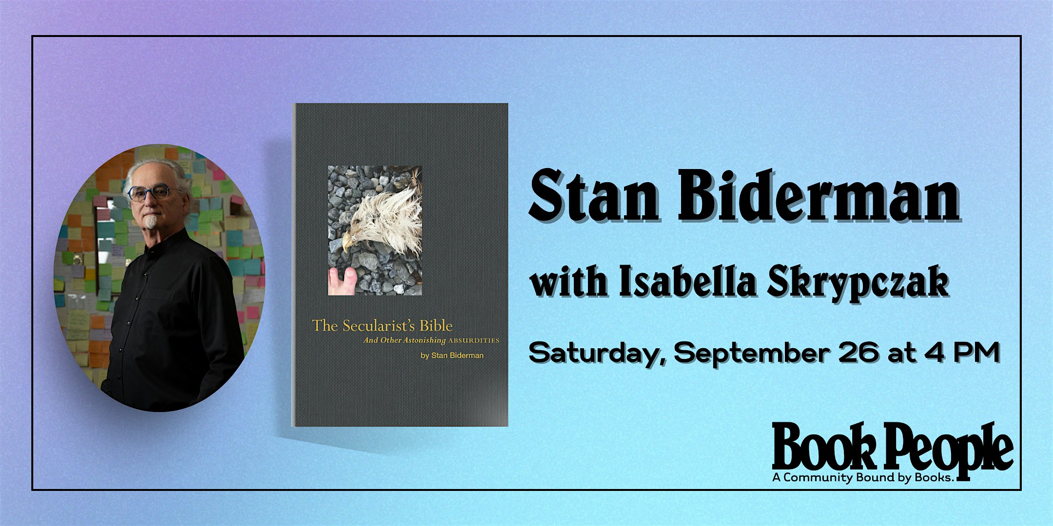 BookPeople Presents: Stan Biderman - The Secularist's Bible