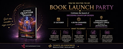 Decoding Quantum Design — Book Launch & Conscious Connection Evening