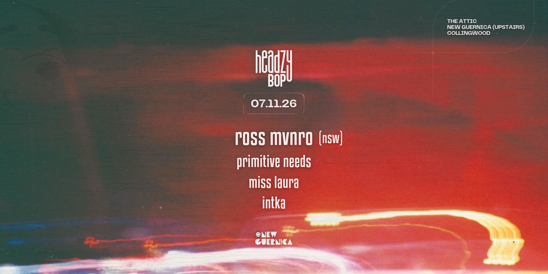 headzy bop presents: Ross Mvnro