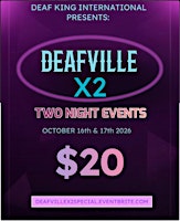 DEAFVILLE X2 SPECIAL