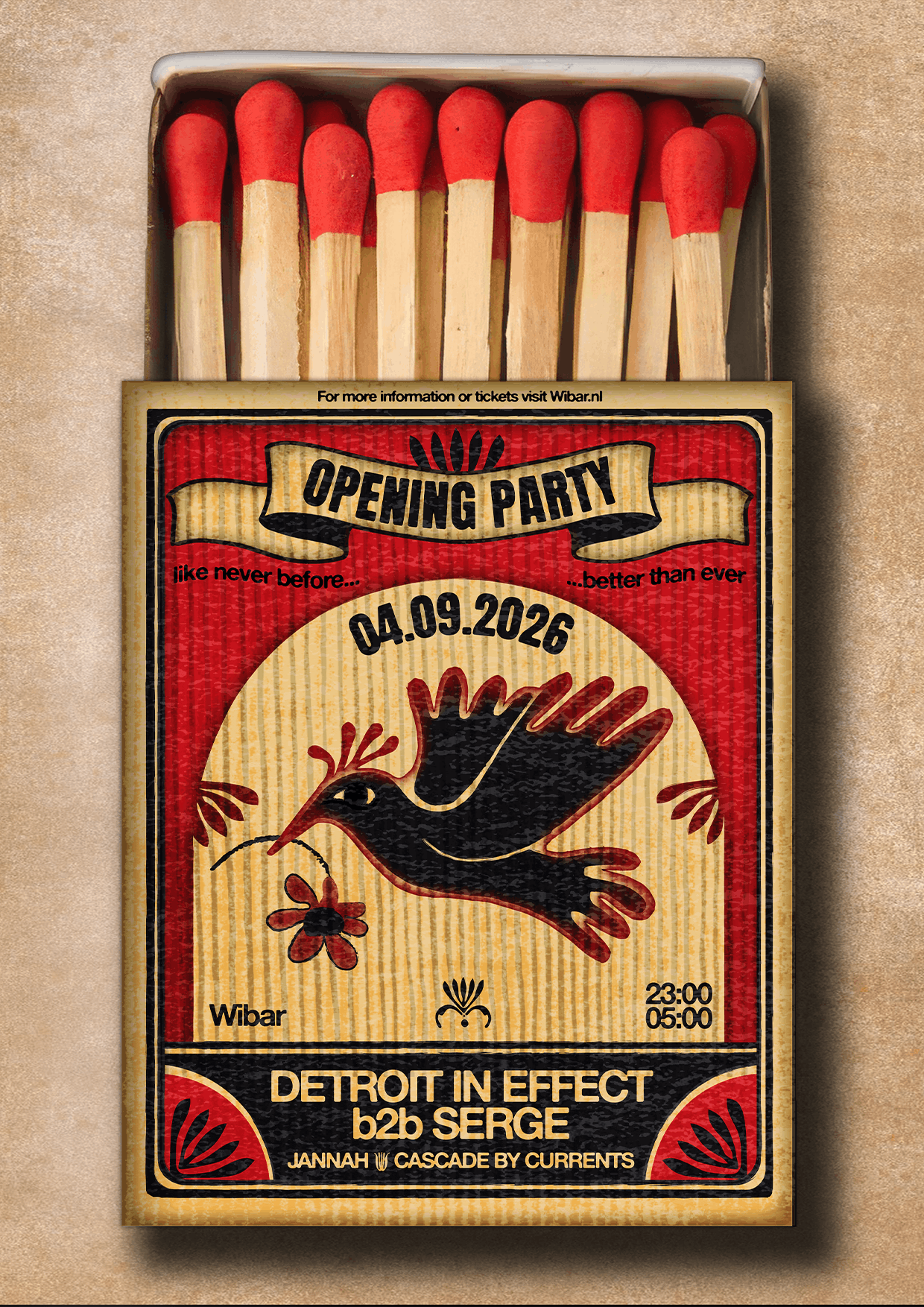 Wibar Opening Party with Detroit In Effect b2b Serge