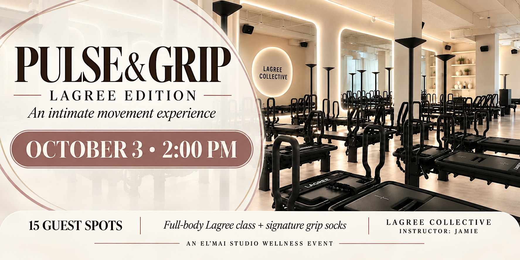 Pulse & Grip - LAGREE EDITION