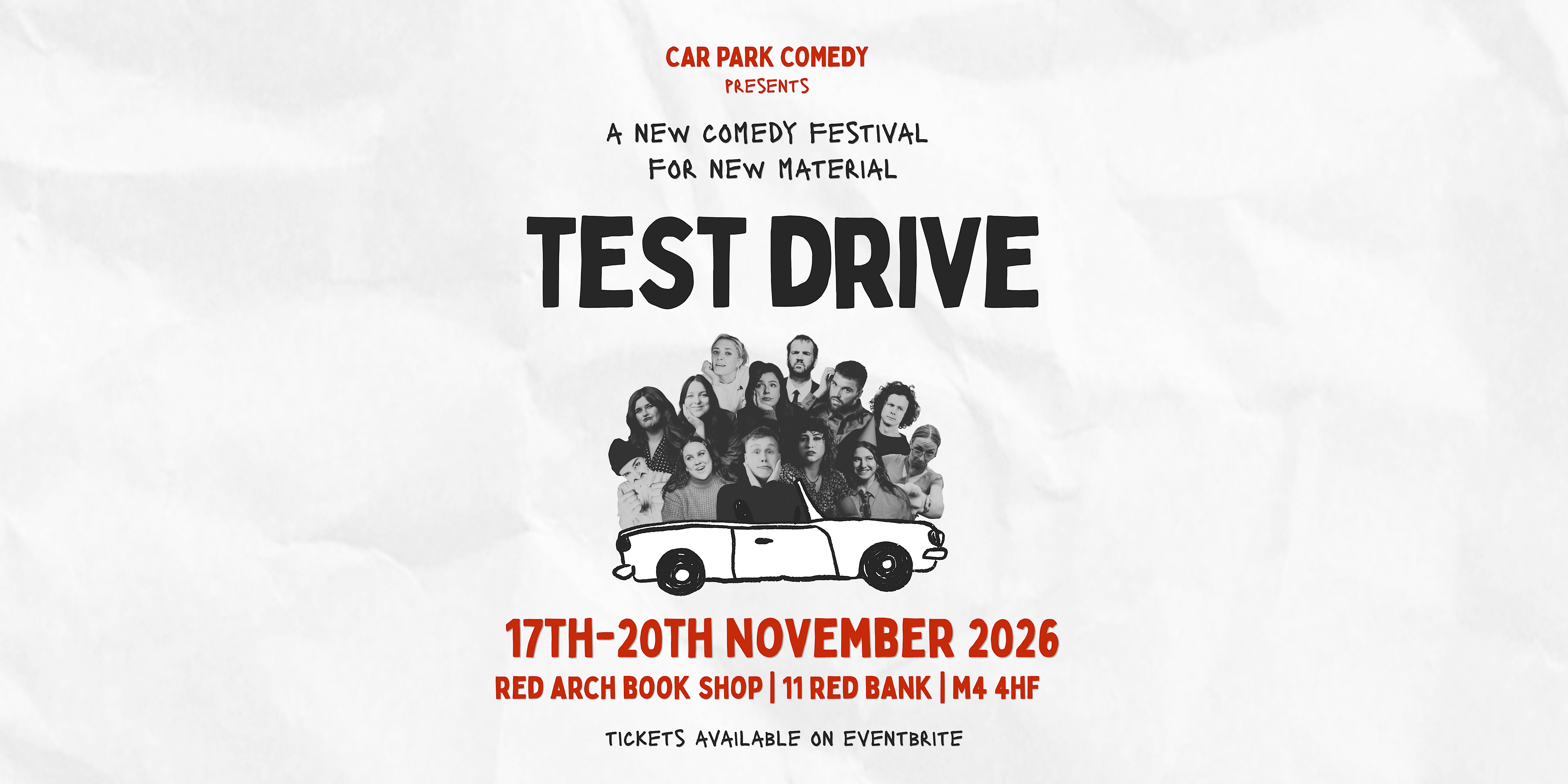 TEST DRIVE COMEDY FESTIVAL