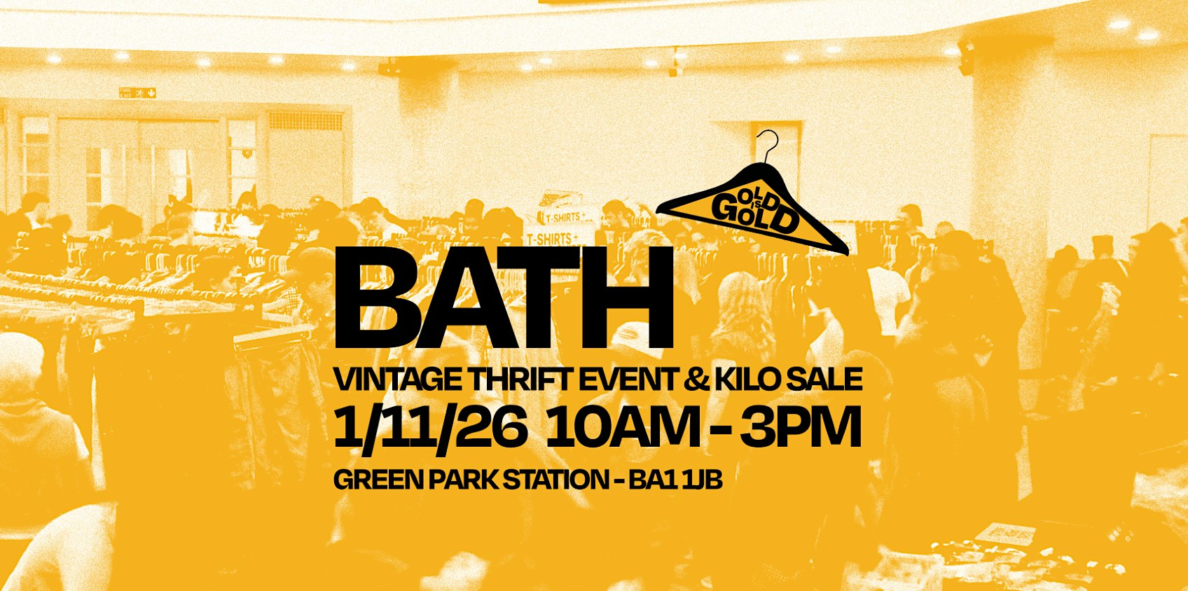 1st November - Bath's BEST Vintage Thrift Event & Kilo Sale