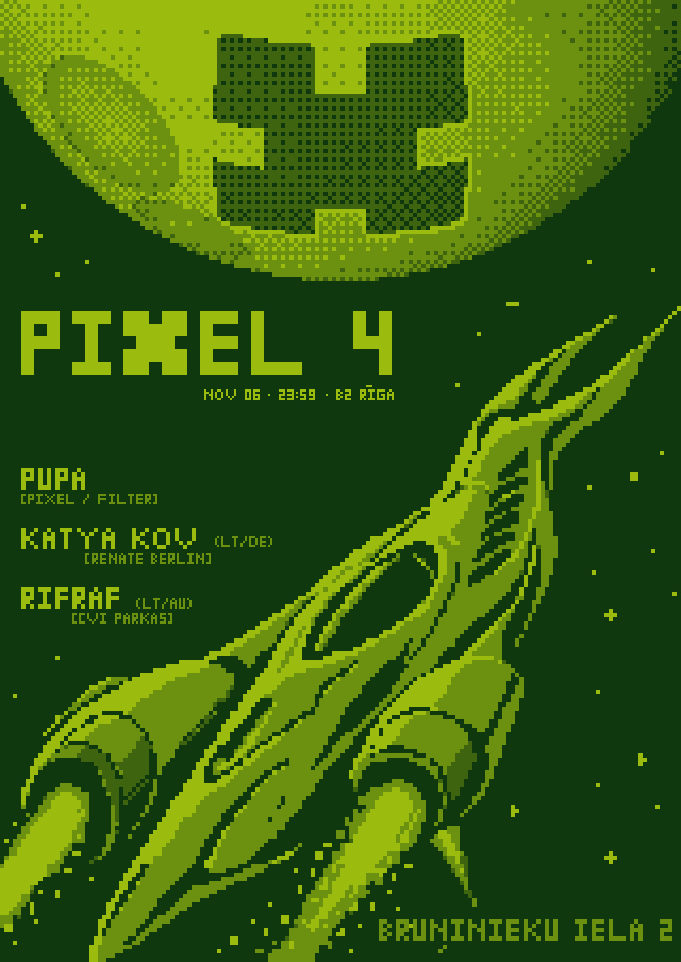 PIXEL #4 W RIF RAF [LT/AU]