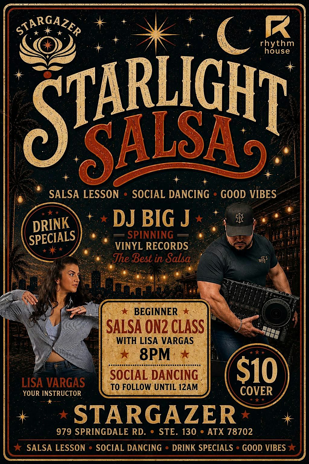Starlight Salsa at Stargazer