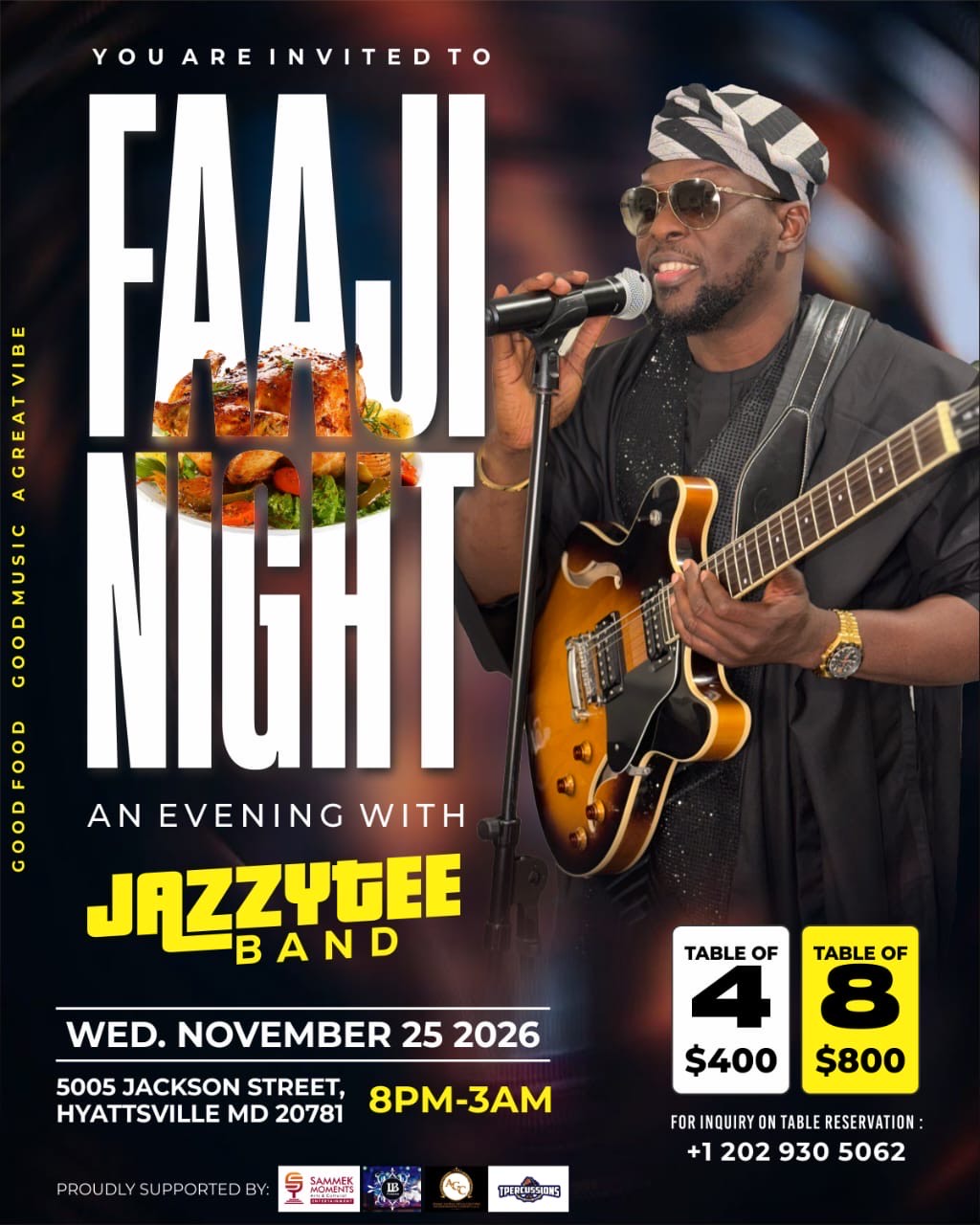 FAAJI NIGHT WITH JAZZY TEE