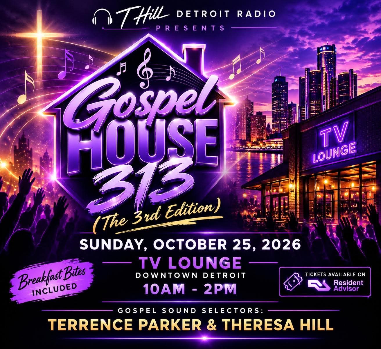 T Hill Detroit Radio presents Gospel House 313