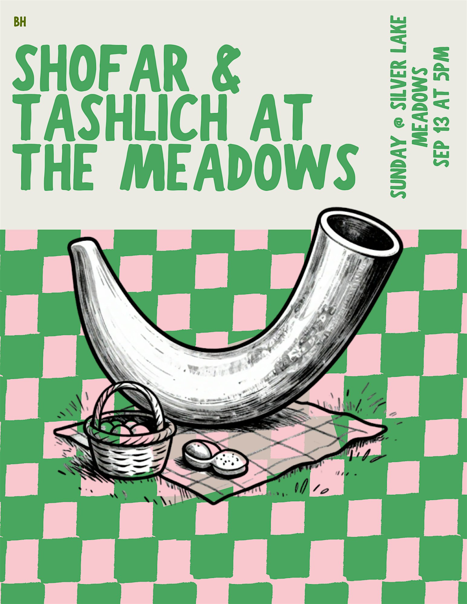 Silver Lake Shofar & Tashlich at the Meadows!
