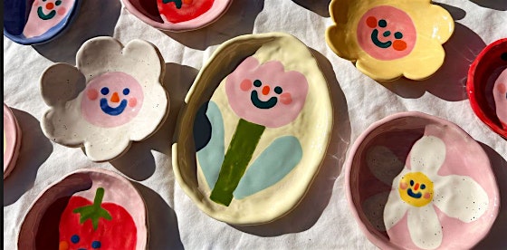 Clay Trinket Dishes | A Cozy Creative Night in NW Denver