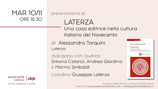 Presentazione di "Laterza"