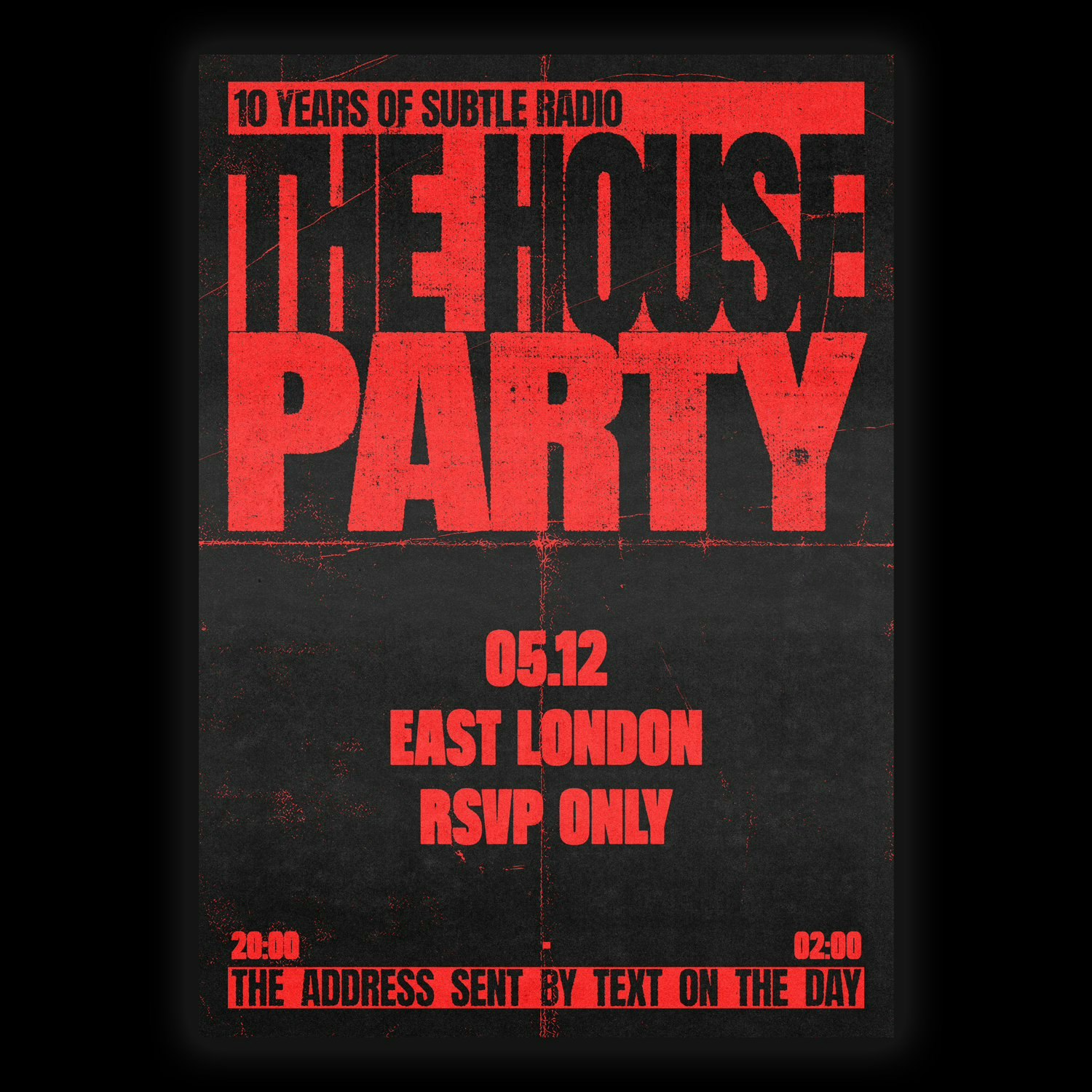 SUBTLE RADIO: THE HOUSE PARTY