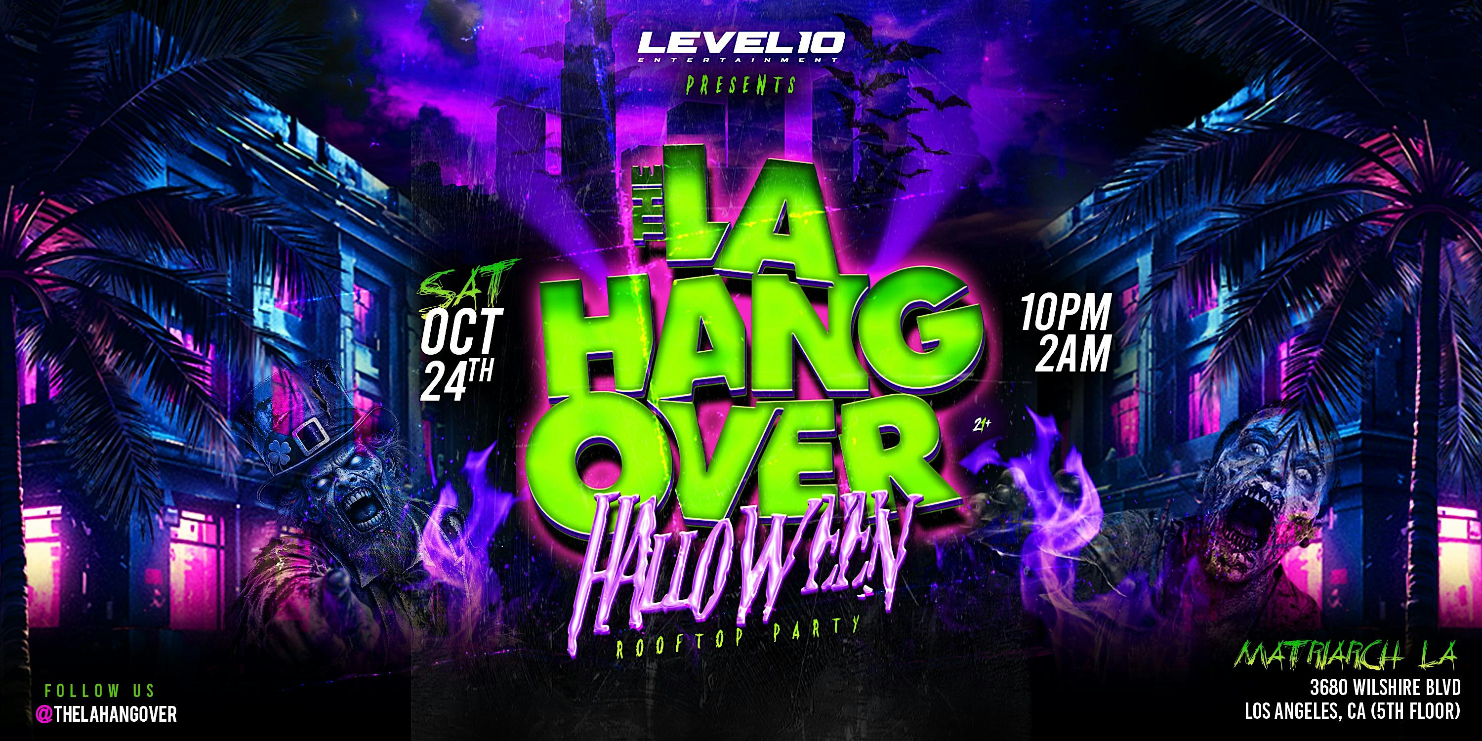 The LA Hangover: Halloween Rooftop Party
