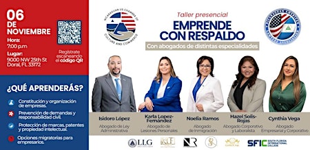 NICA-US, en colaboración con NALA, presenta EMPRENDE CON RESPALDO.