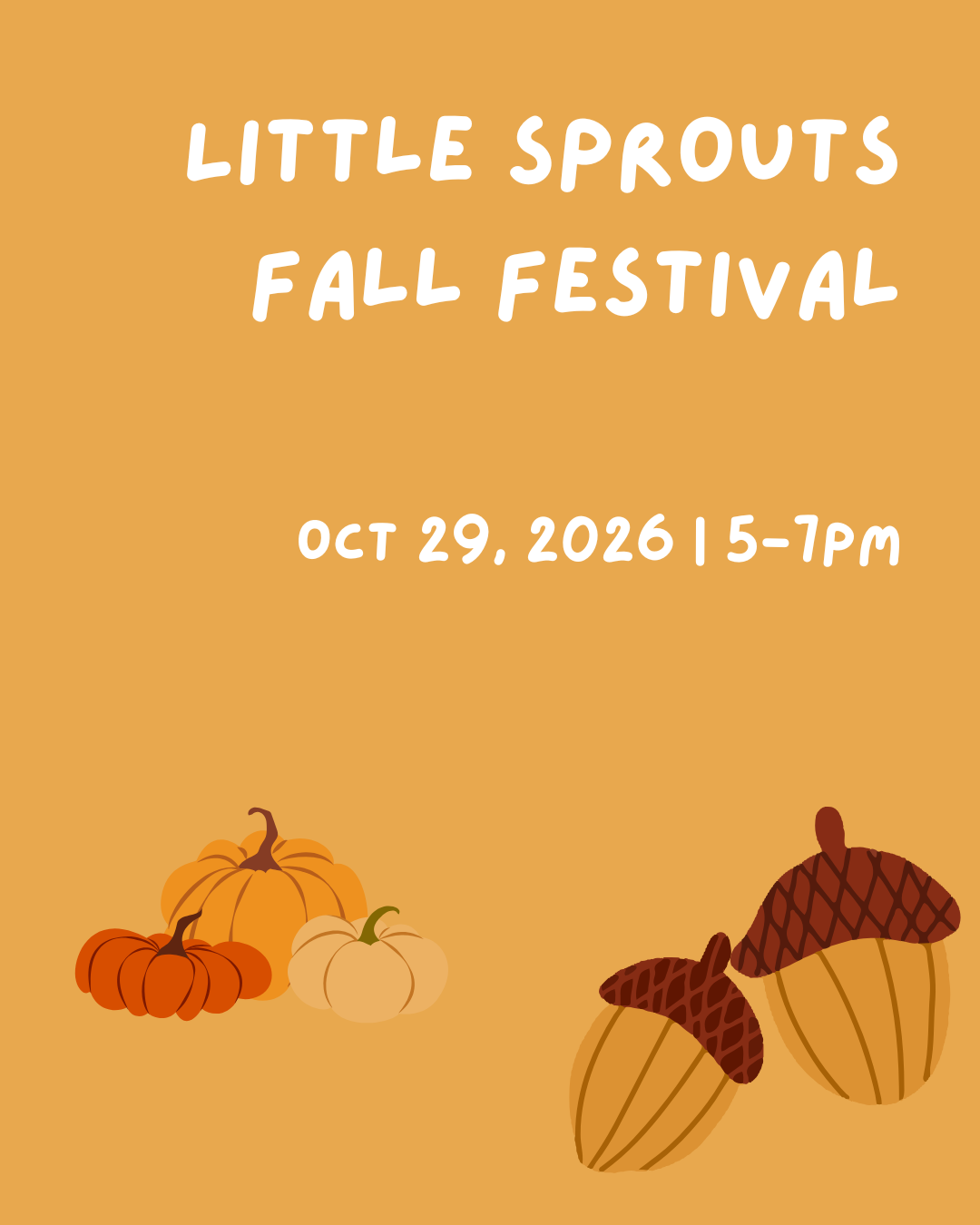 Little Sprouts Language Immersion Preschool's Annual Fall Festival