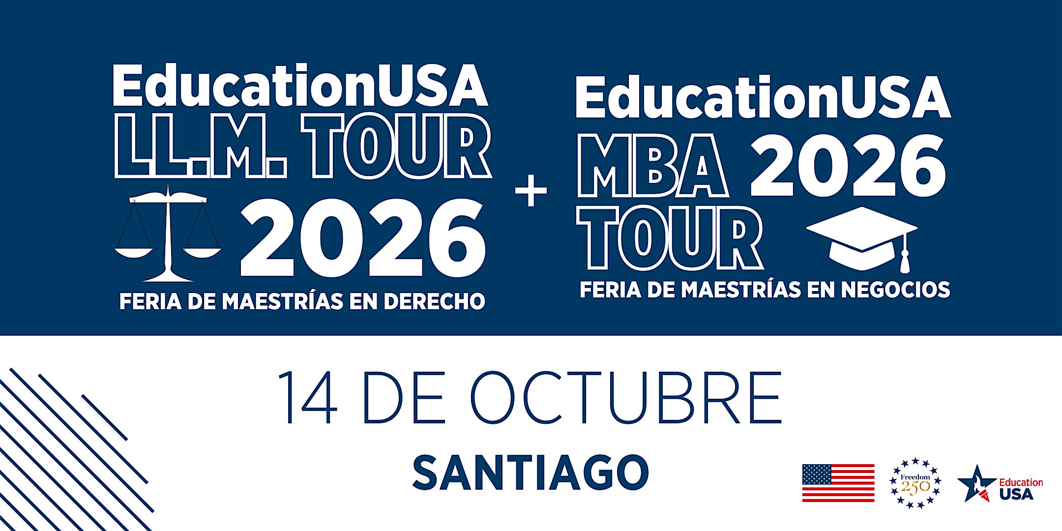 Feria EducationUSA LL.M. & MBA 2026 | Santiago