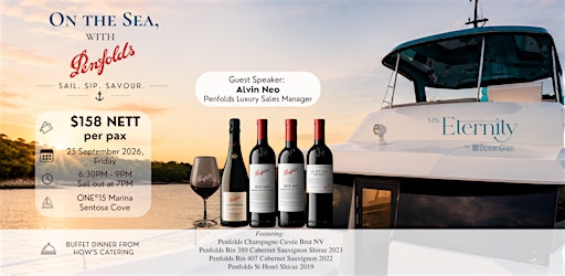 On The Sea With Penfolds