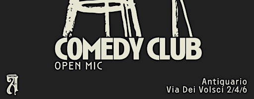 STAND-UP COMEDY CLUB ANTIQUARIO 03/10
