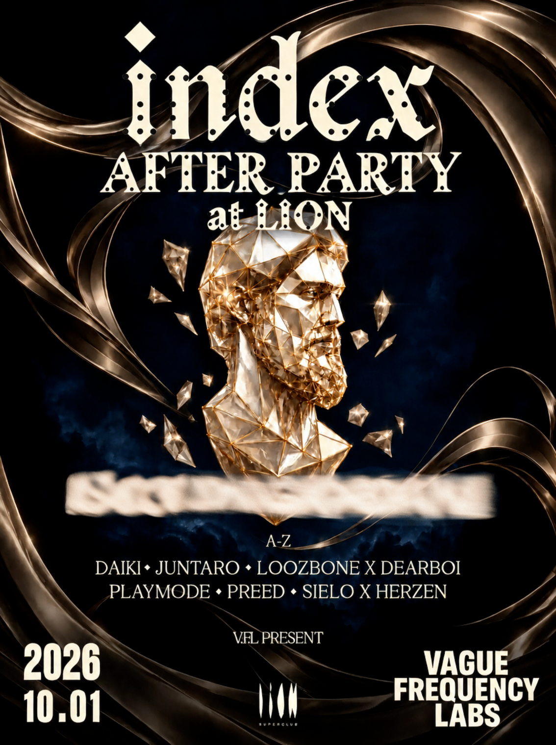 V.F.L presents INDEX after party