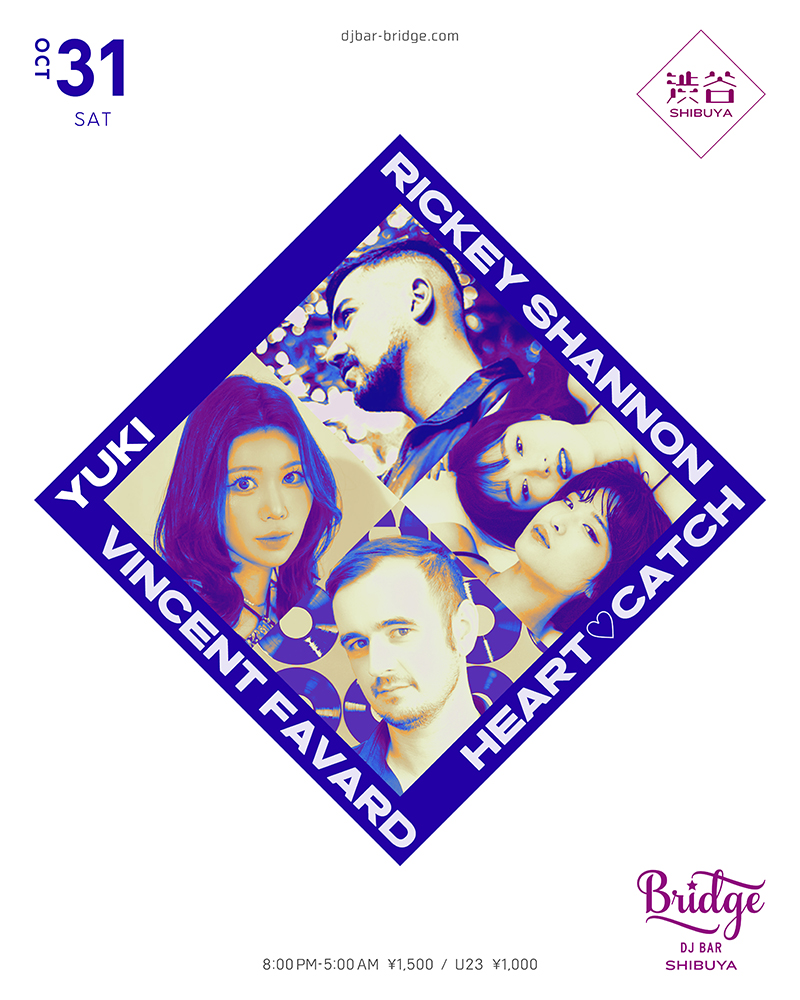Rickey Shannon, YUKI, HEART♡CATCH & VINCENT FAVARD