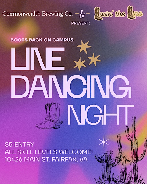 Boots Back on Campus: Line Dancing Night!
