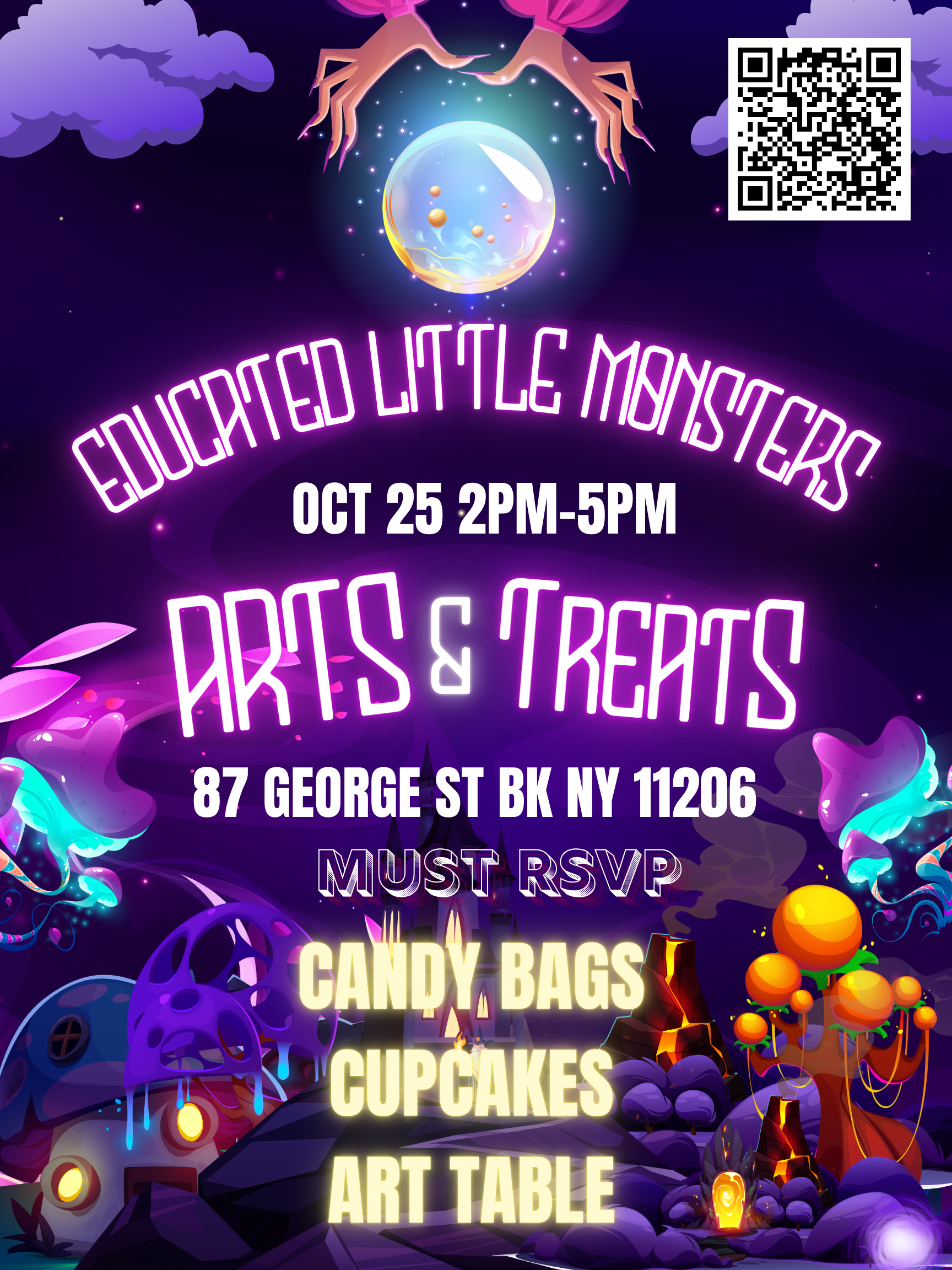 MONSTA HOUSE CANDY BAGS