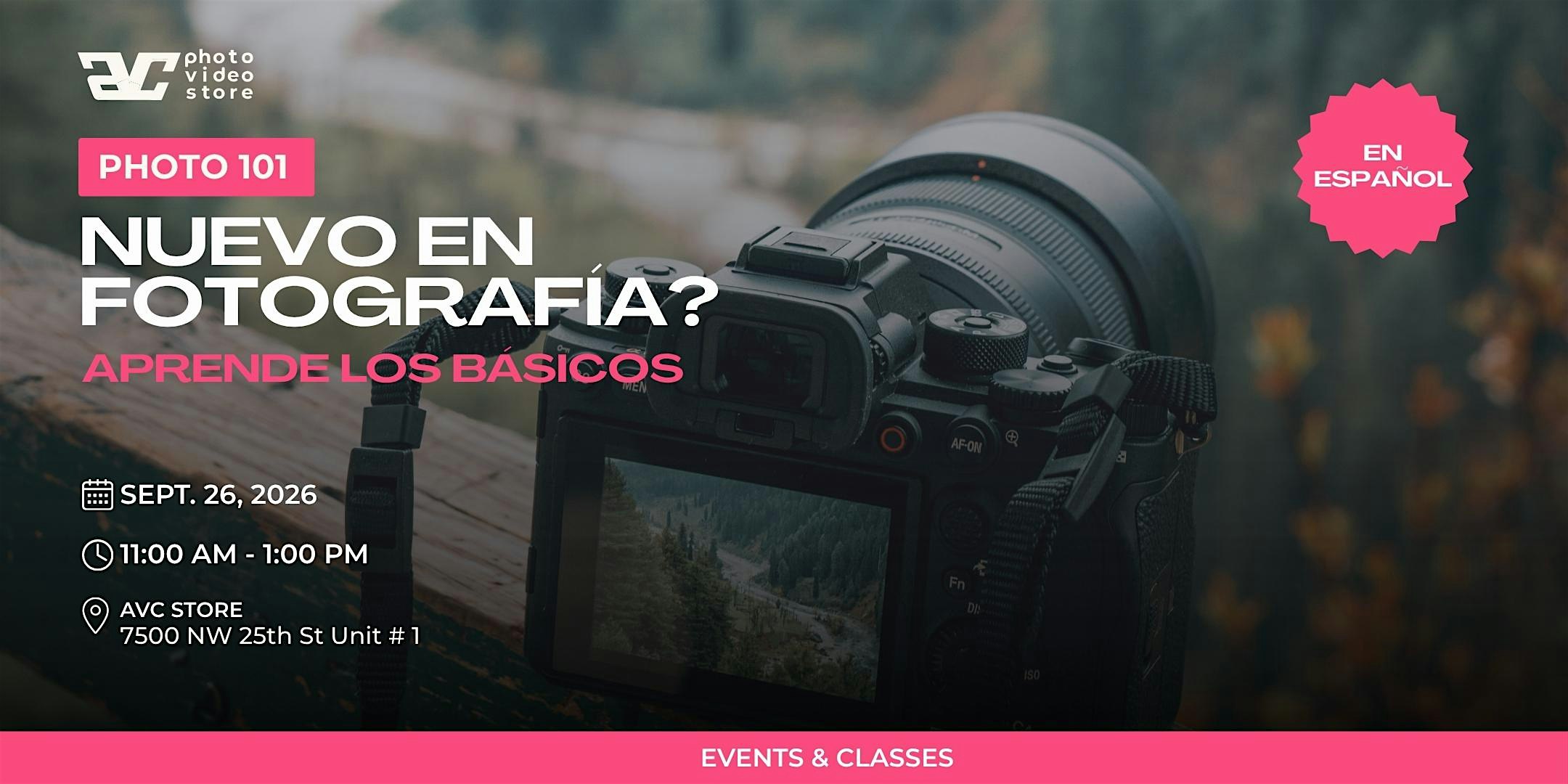 Photography Class 101