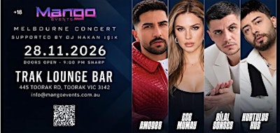 Bilal Sonses, Kurtulus Kus, Ece Mumay, AMO988 & DJ Hakan Isik – Melbourne