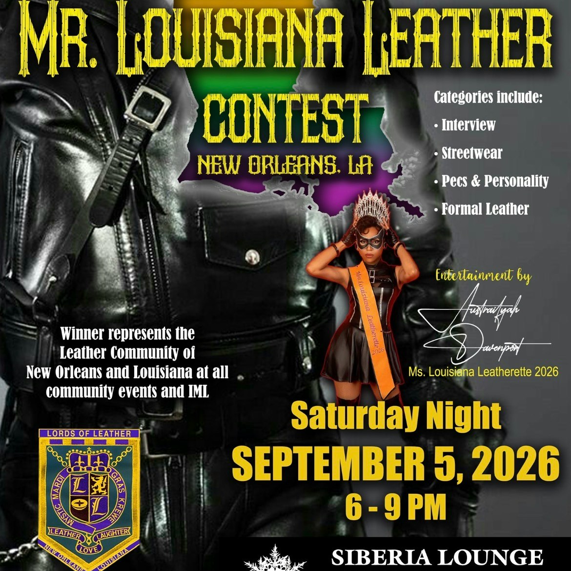 Mr. Louisiana Leather Contest 