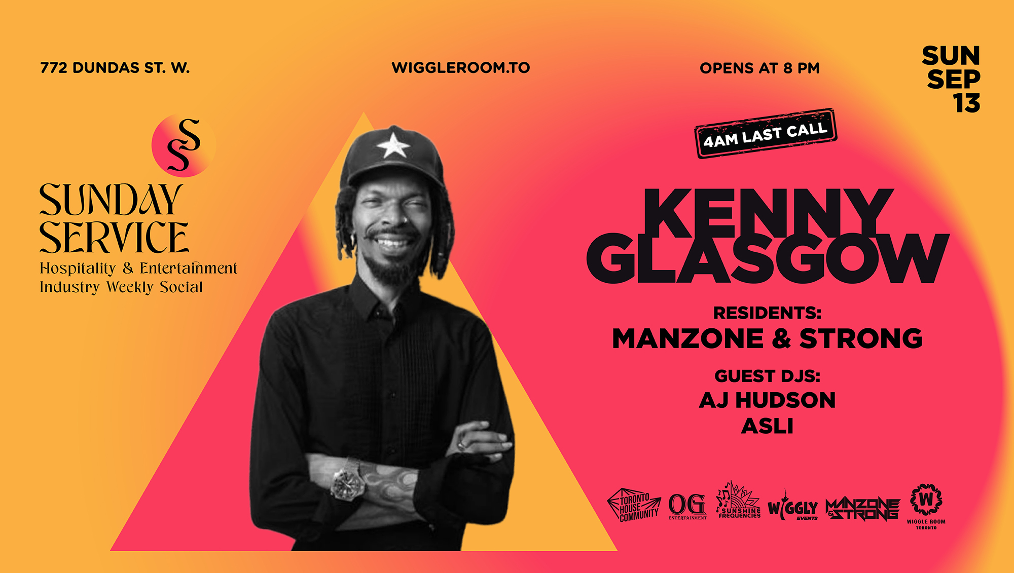 Sunday SerVice: Kenny Glasgow [ house set] - 4AM LAST CALL