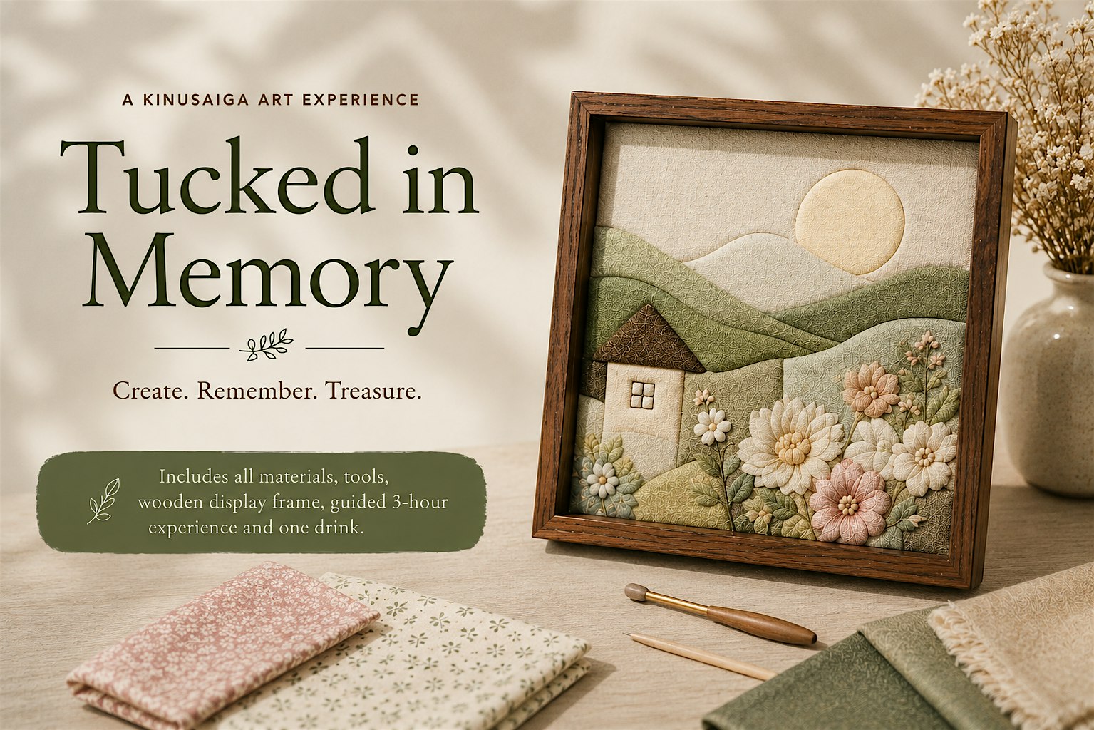Tucked in Memory - A Kinusaiga Art Experience