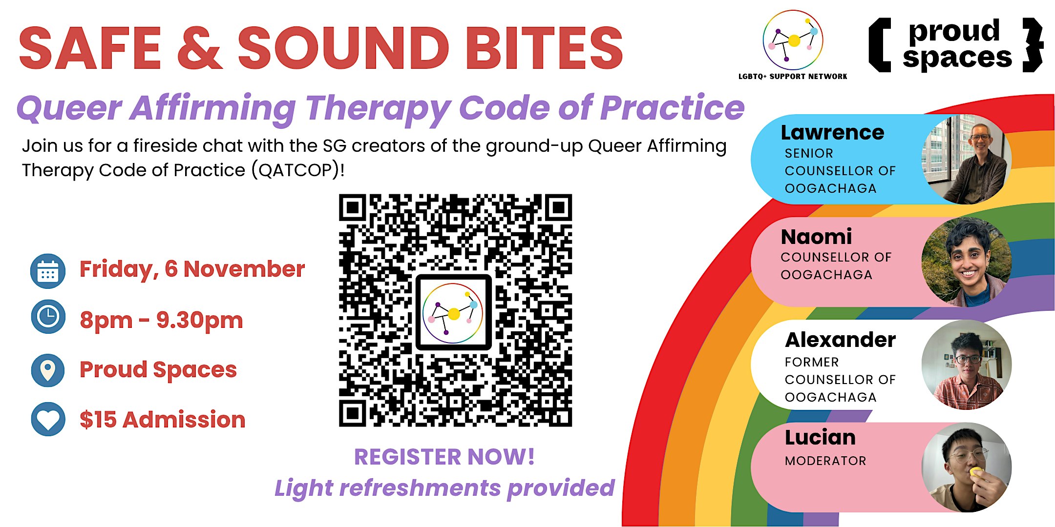 Safe and Sound Bites: Queer Affirming Therapy Code of Practice (QAT COP)