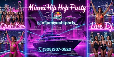 BEST HIP HOP BOOZE CRUISE + FREE DRINKS