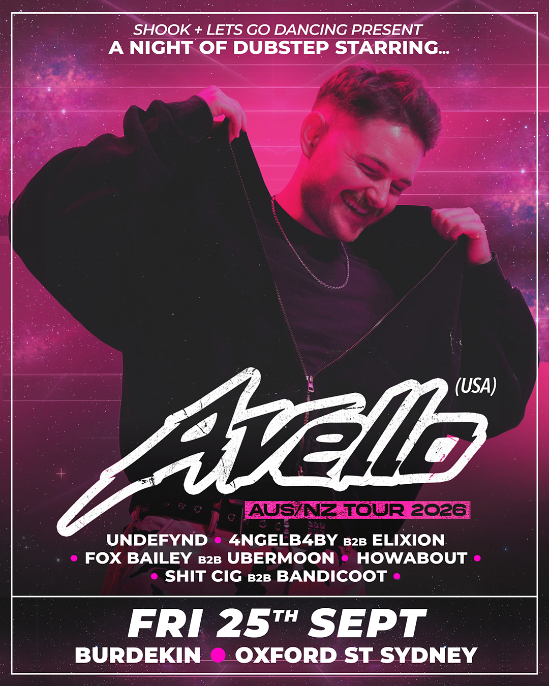 A NIGHT OF DUBSTEP feat. AVELLO (USA)