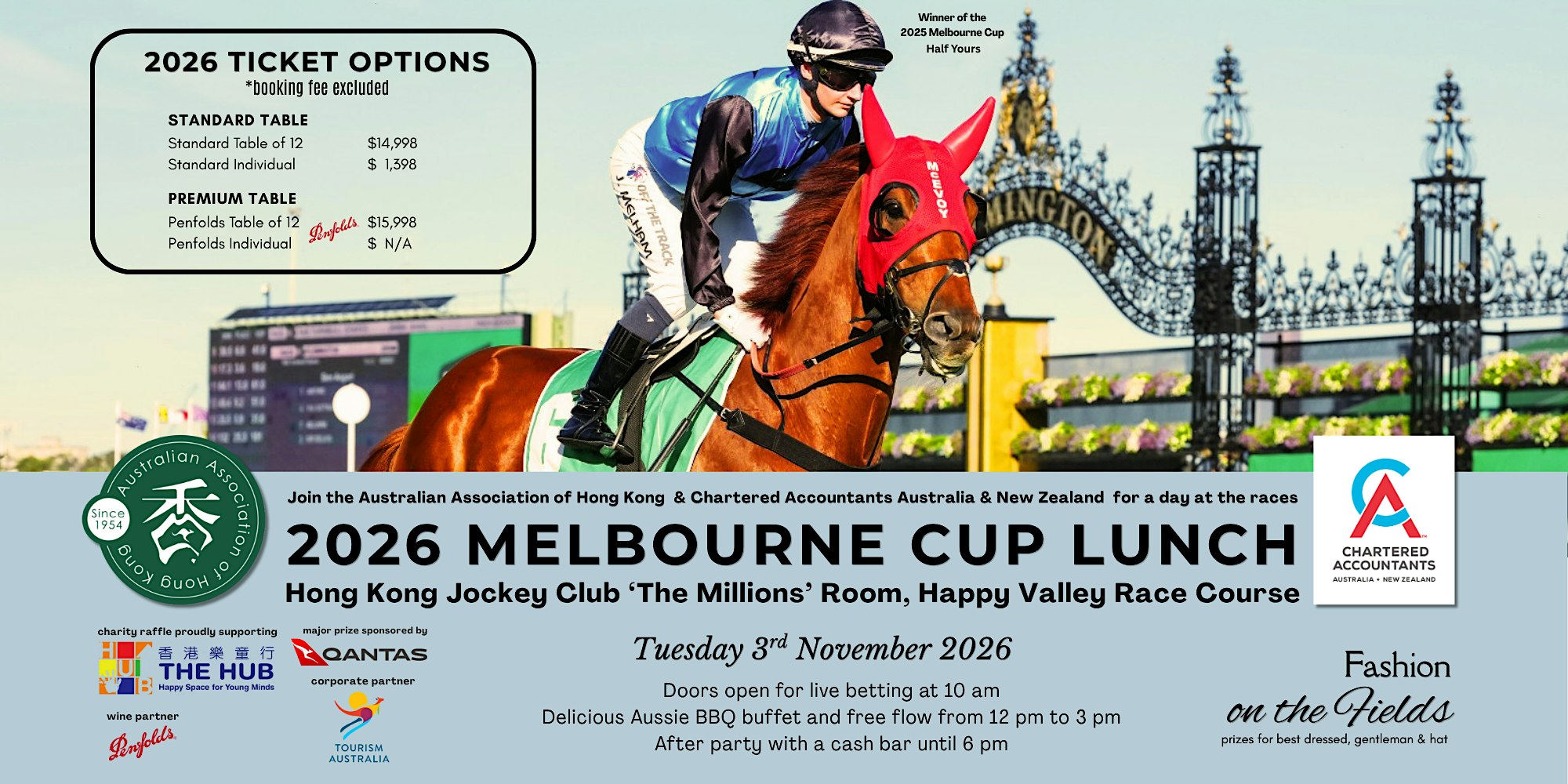 OZHK x CAANZ Melbourne Cup Lunch