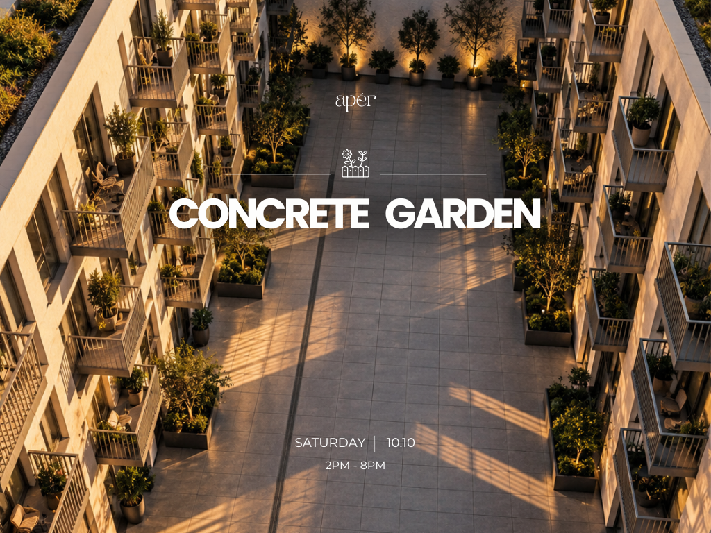 Apér Concrete Garden