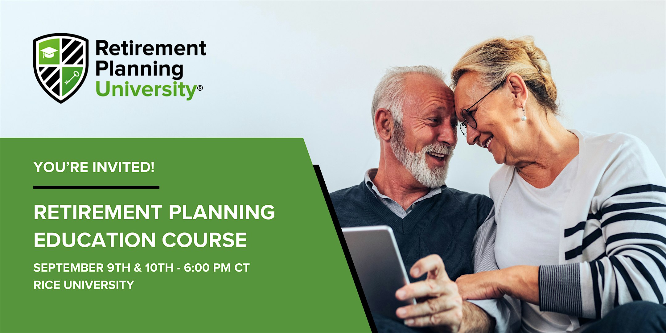 Retirement Planning University - Rice University - September 2026