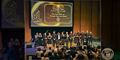 Cairo, Beirut & Beyond 1940 to 1990_An Evening of Classical Arabic Music