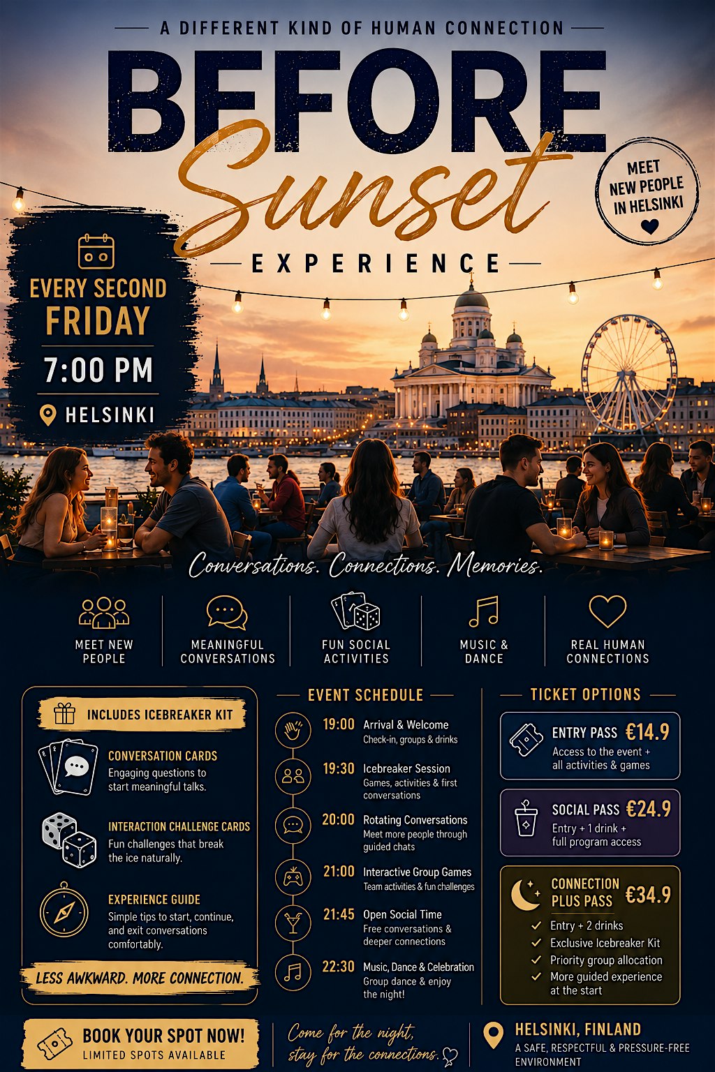 Before Sunset Experience   A Unique Social Event in Helsinki