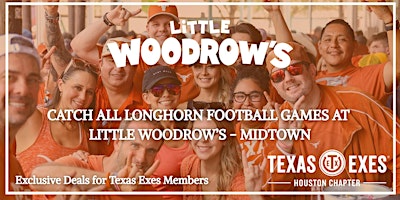 Texas State vs. Texas Watch Party - Little Woodrows Midtown