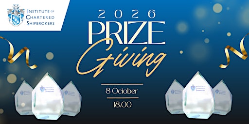 The Institute of Chartered Shipbrokers 2026 Prize Giving Award Dinner